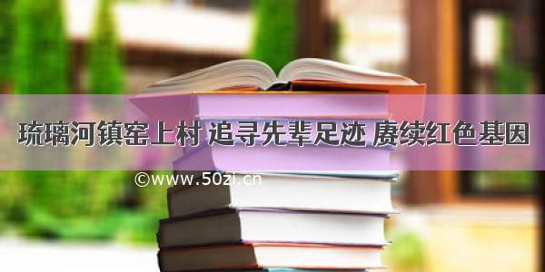 琉璃河镇窑上村 追寻先辈足迹 赓续红色基因