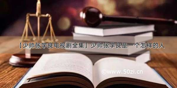 【少帅张学良电视剧全集】少帅张学良是一个怎样的人