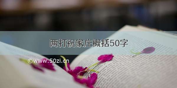 两打祝家庄概括50字